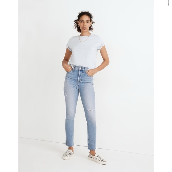 MADEWELL The Perfect Vintage Jean in Coffey Wash: Worn-In Edition size 23 - Picture 1 of 9